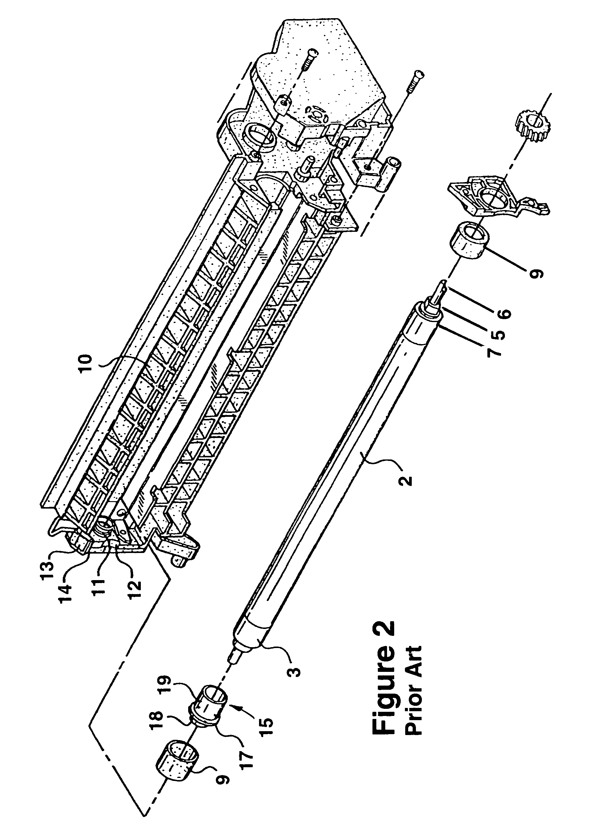 Electrical contact adapter and toner cartridge using electrical contact adapter and method