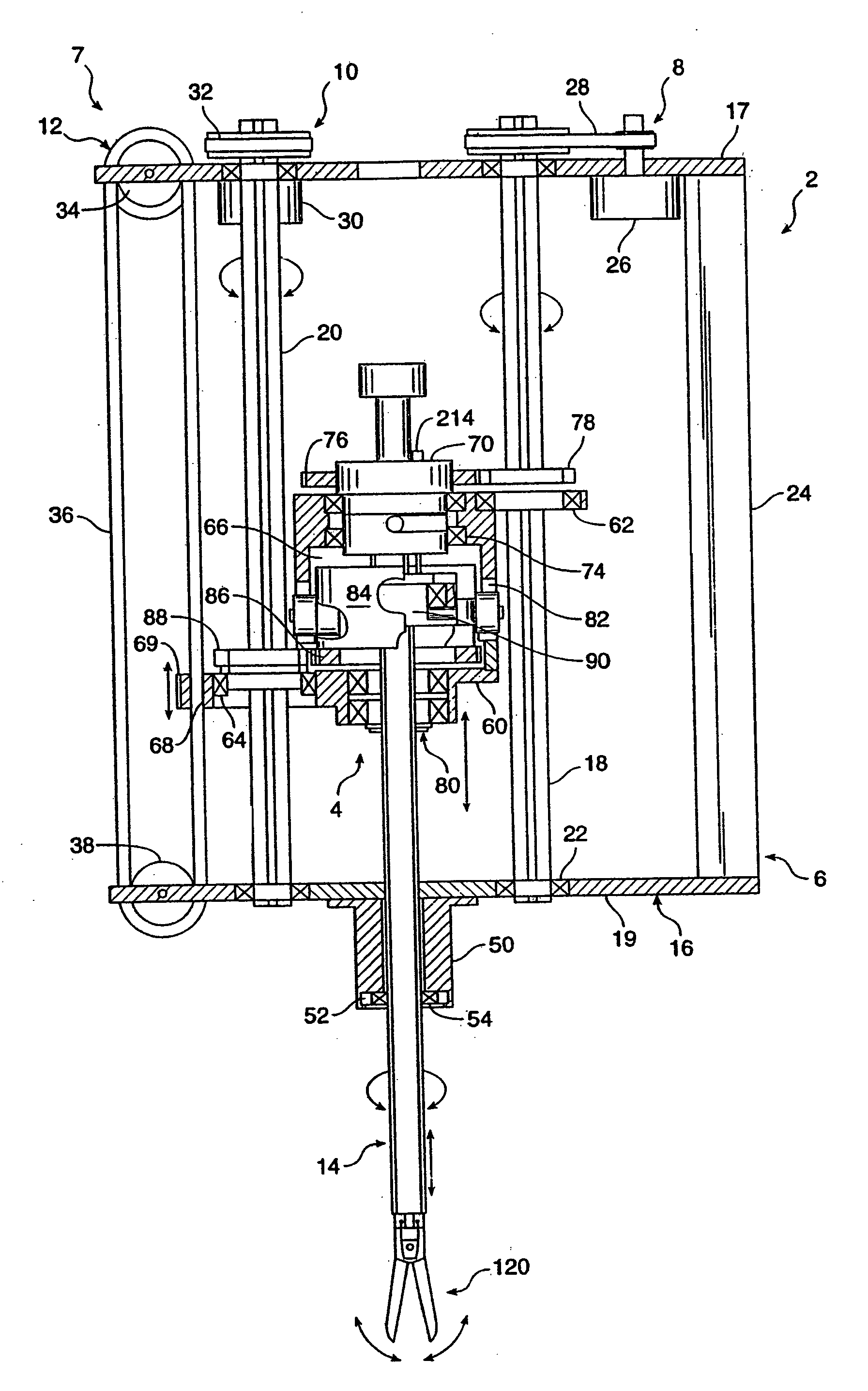 Surgical manipulator for a telerobotic system