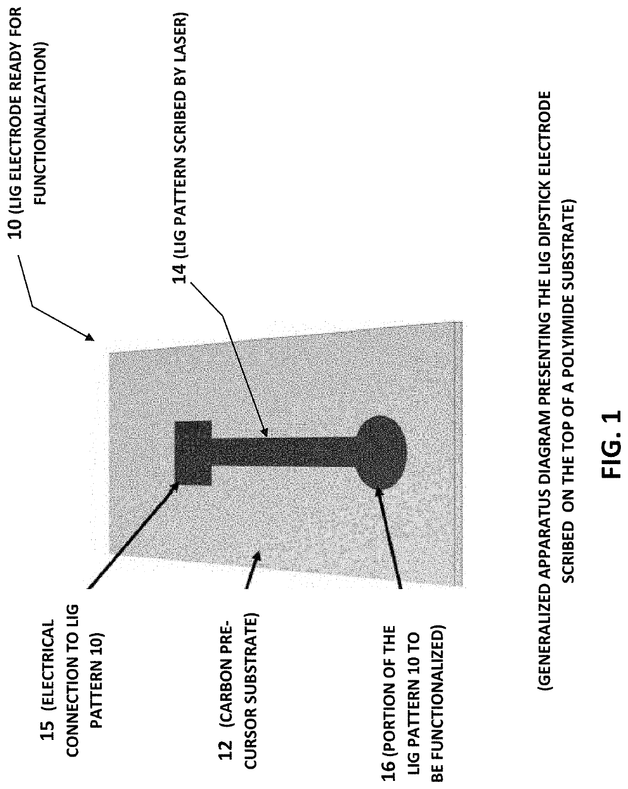 Laser-induced graphene electrodes adaptable for electrochemical sensing and catalysis