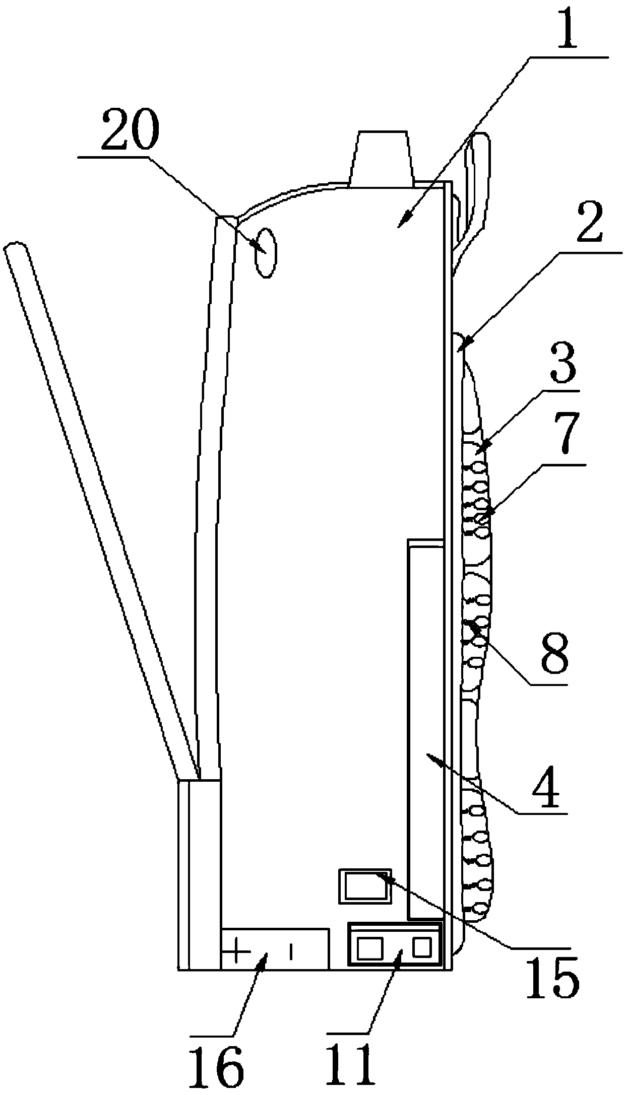 A traceable and early-warning smart spine-protecting backpack