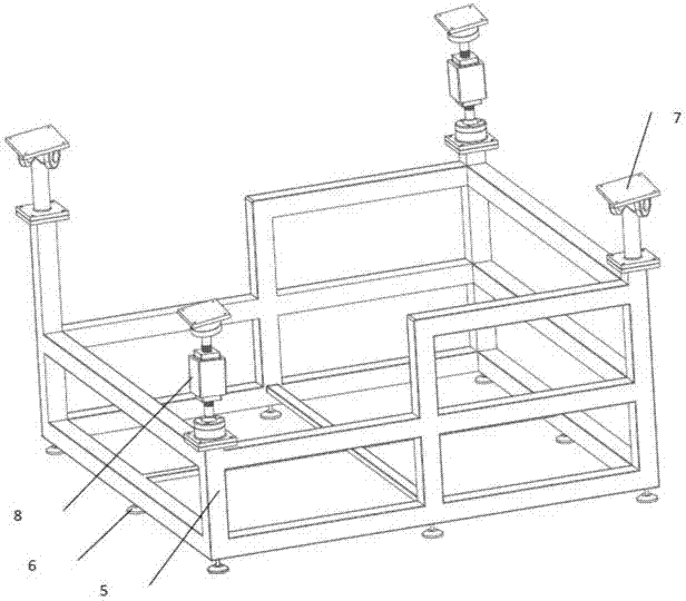 Flexible gravity centering table