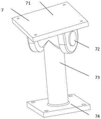 Flexible gravity centering table