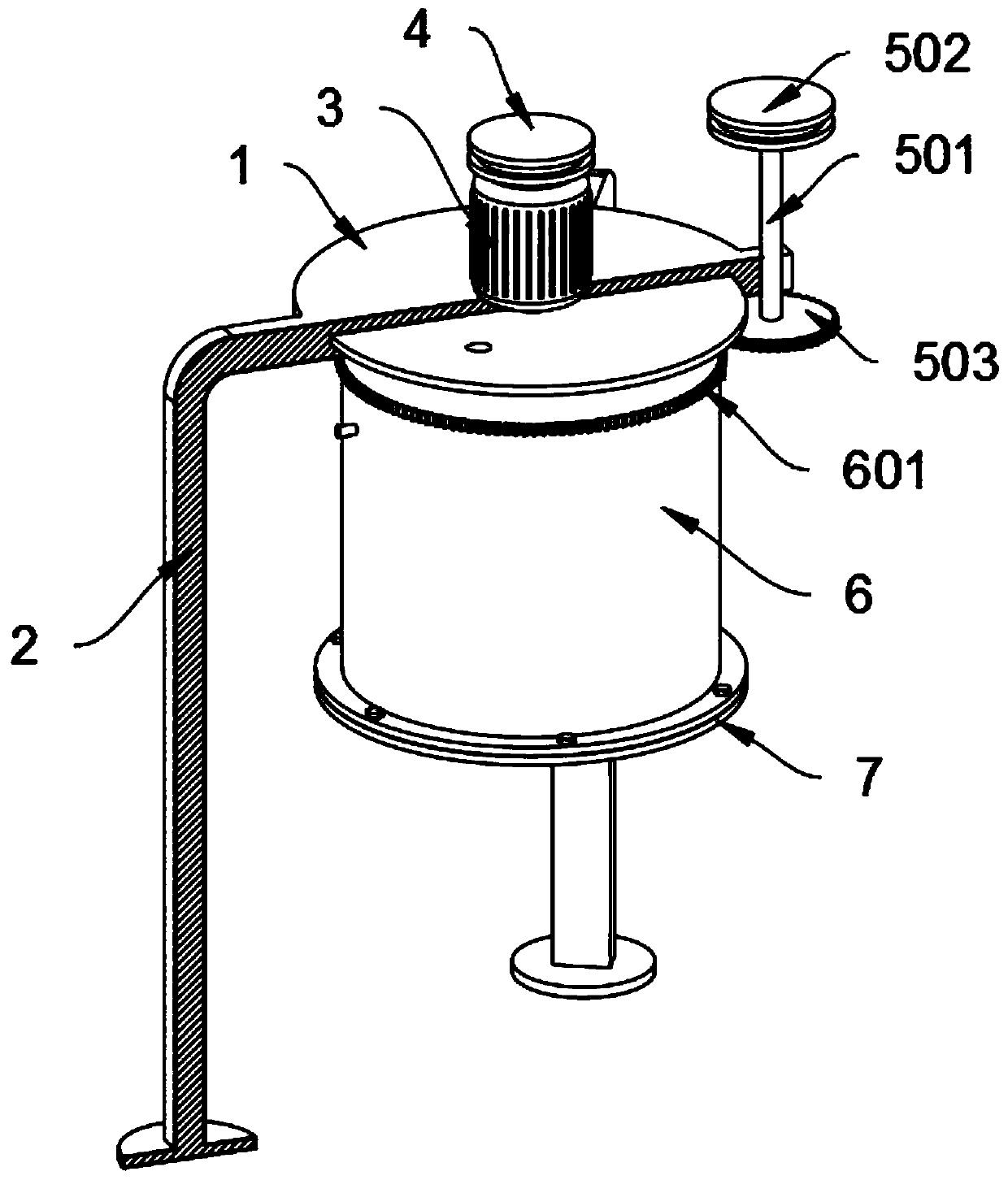 Convenient-to-clean homogenizer based on cosmetic production