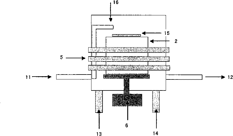 Semiconductor carbon dioxide supercritical sweeping and cleaning machine