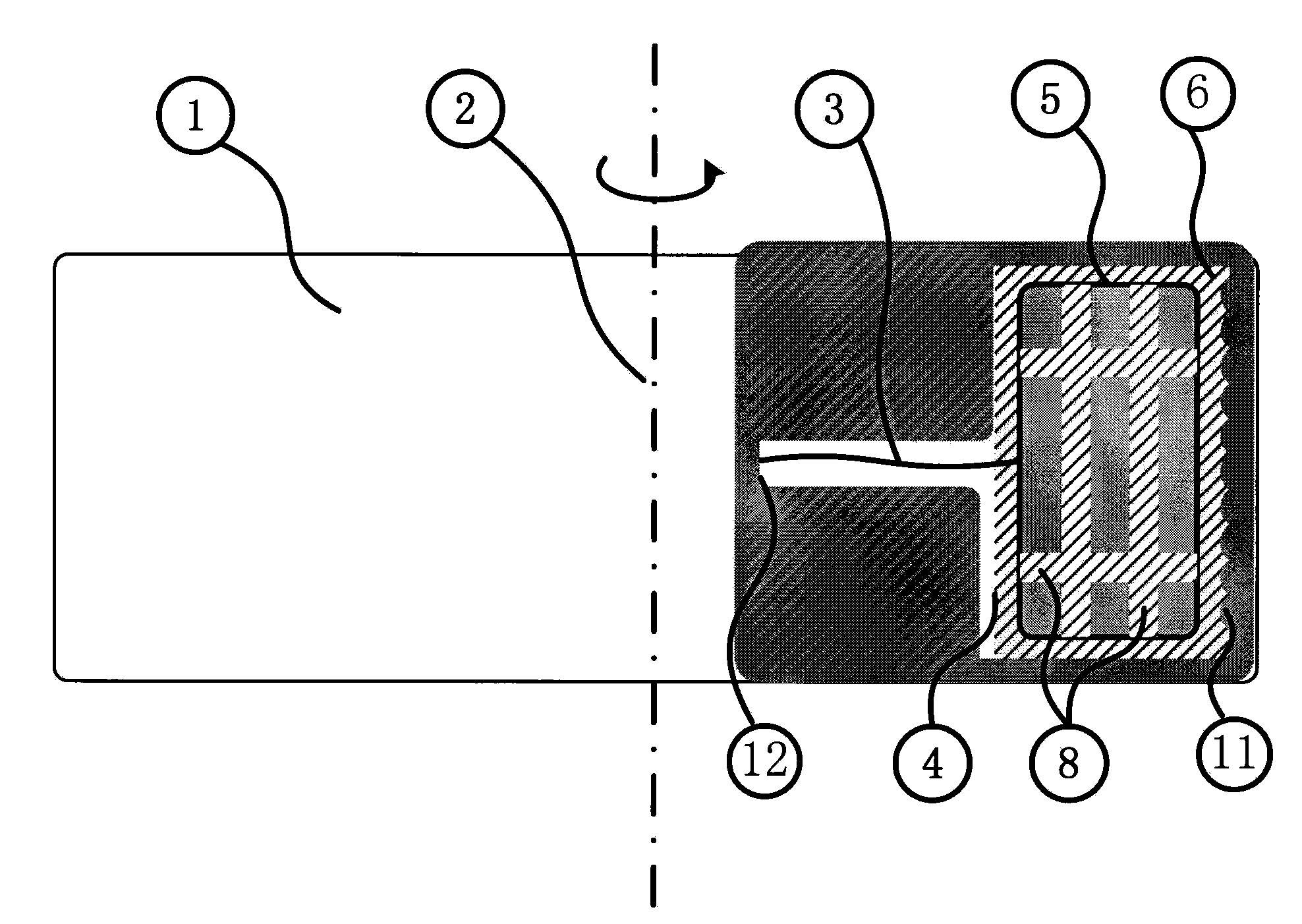 Self-damping vibration-elimination magnetic levitation artificial heart blood pump rotor and preparation method thereof