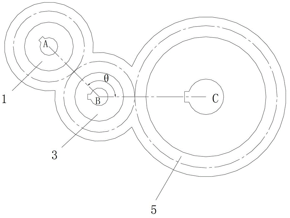 Velocity gradient optimized type planet agitator