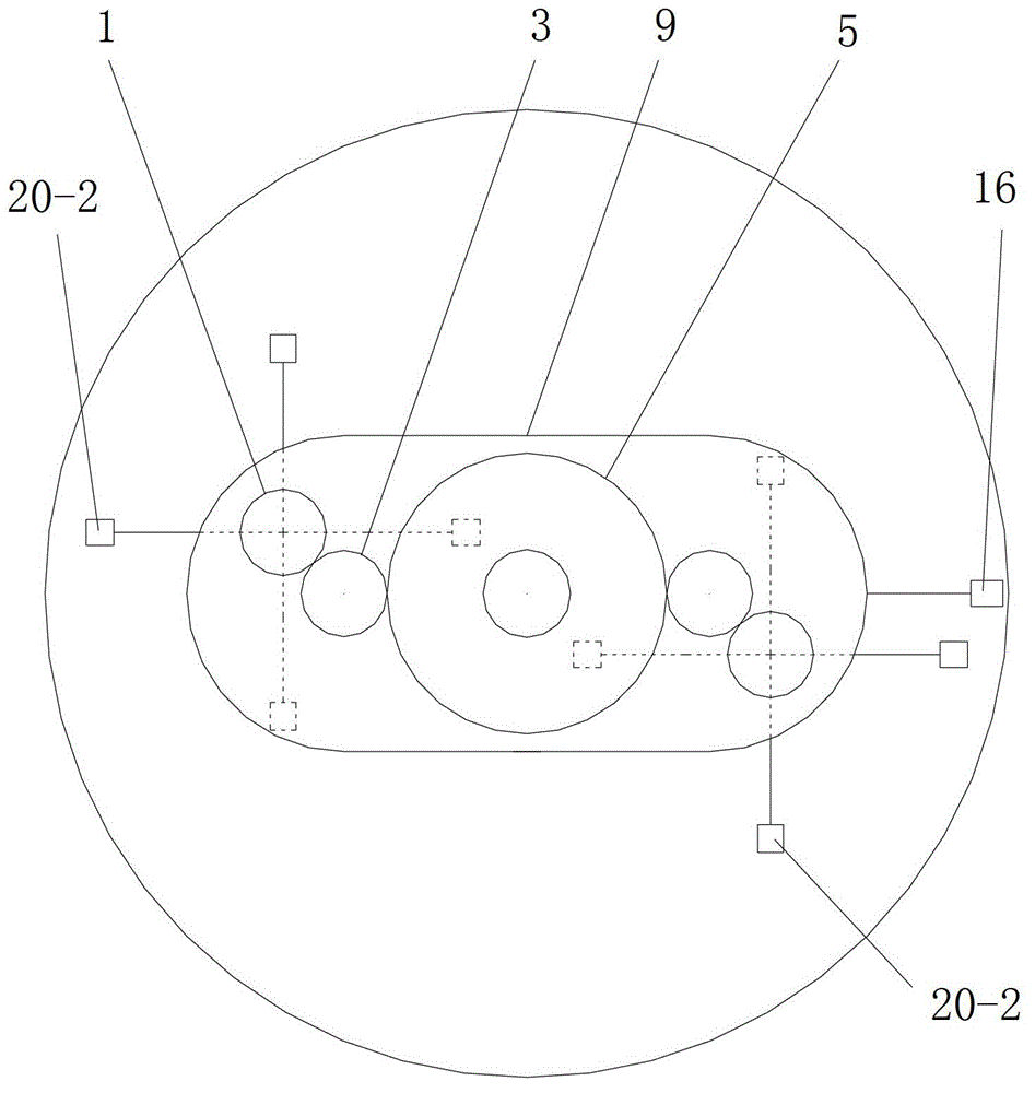 Velocity gradient optimized type planet agitator