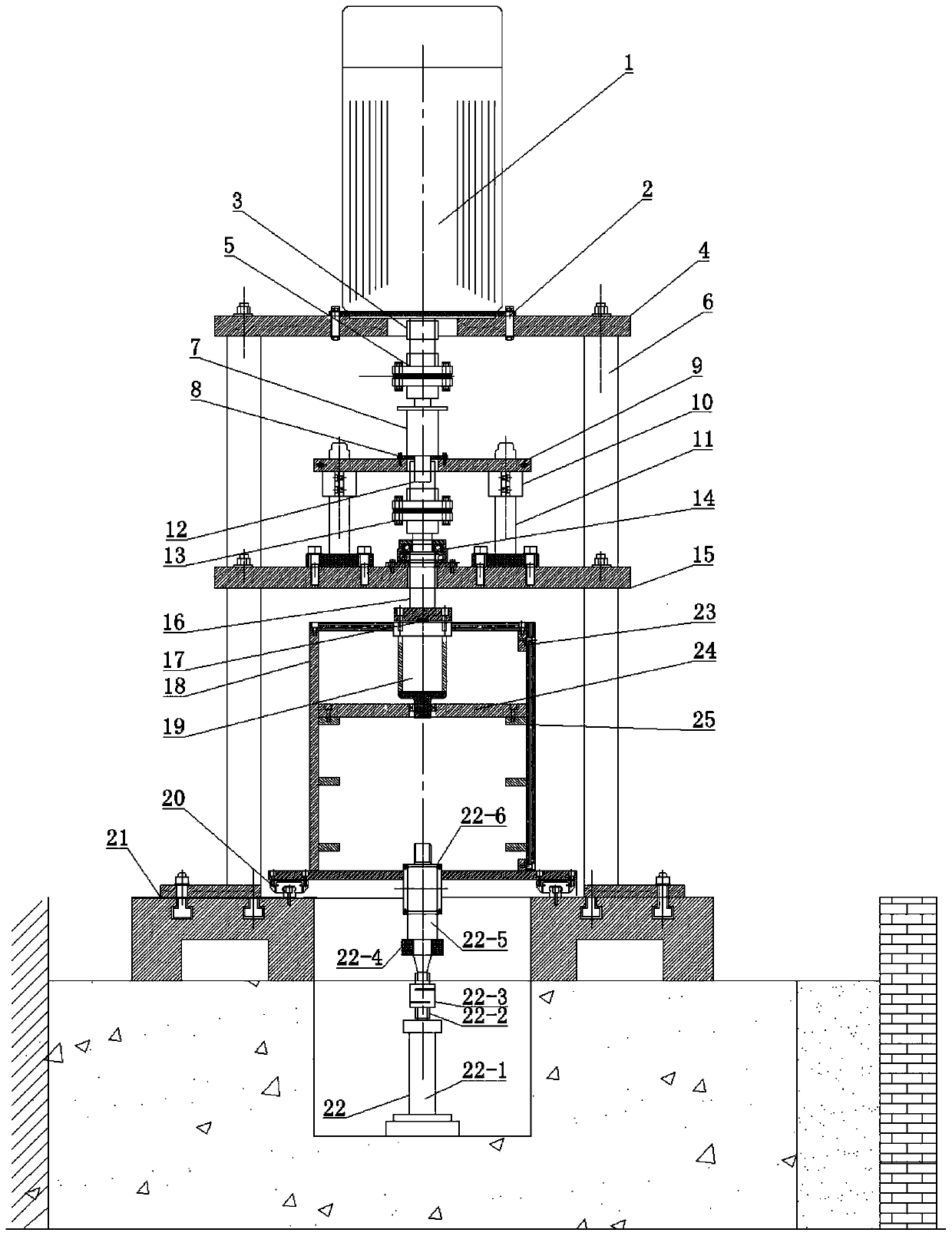 Water-lubricated bearing comprehensive performance test bench