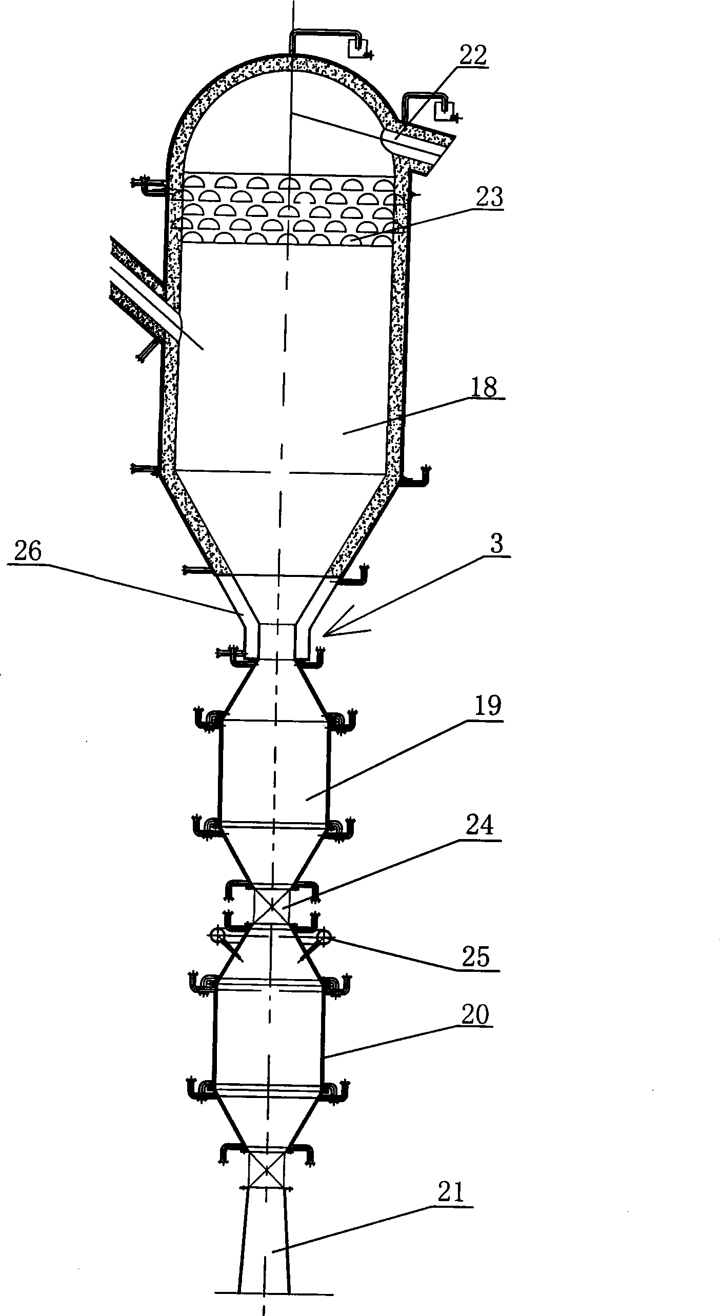 Coal powder pure oxygen blast furnace ironmaking process and equipment thereof