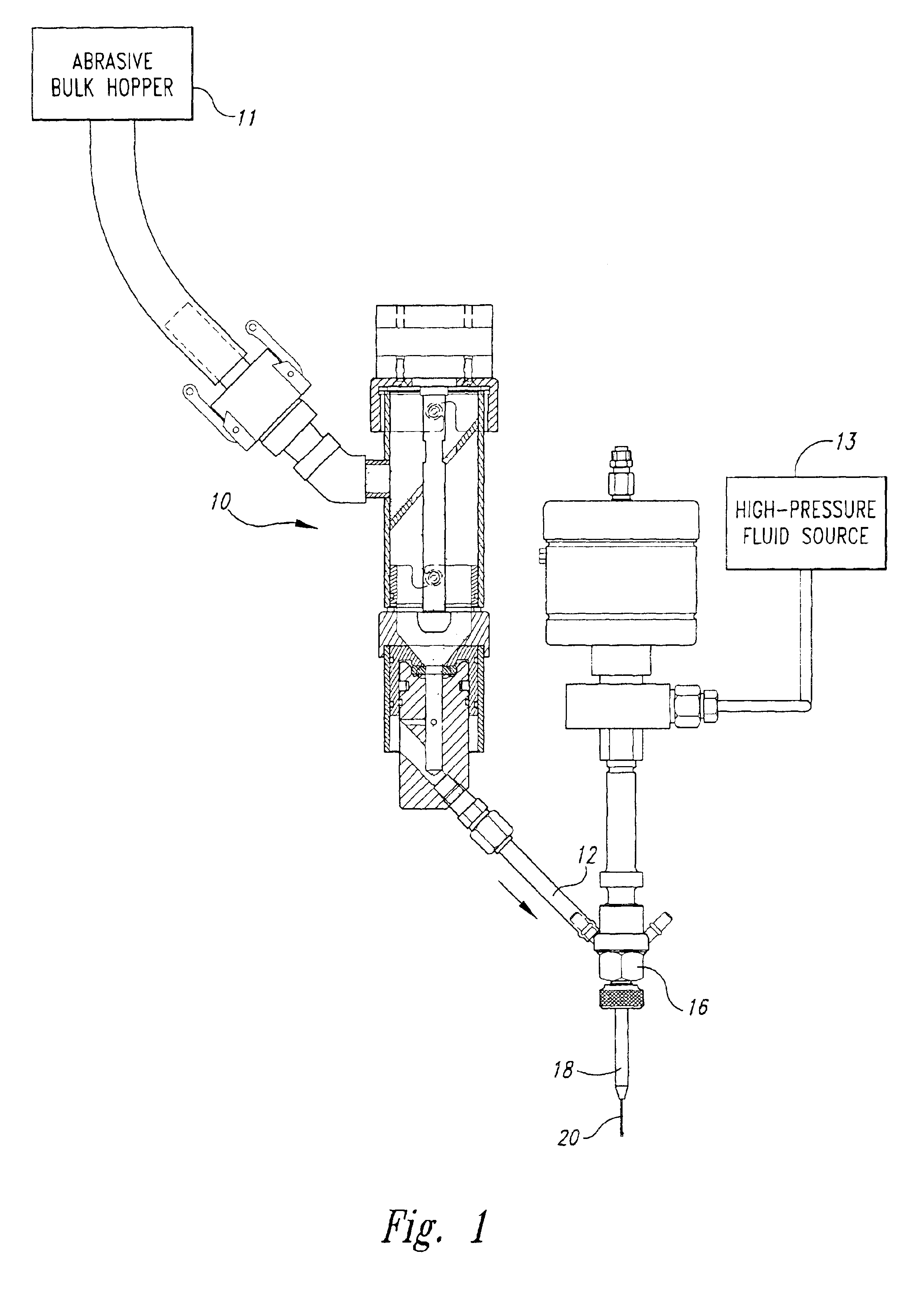 Multiple segment high pressure fluidjet nozzle and method of making the nozzle