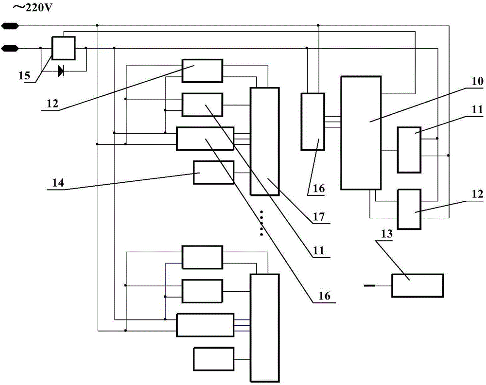 Household light intelligent control system