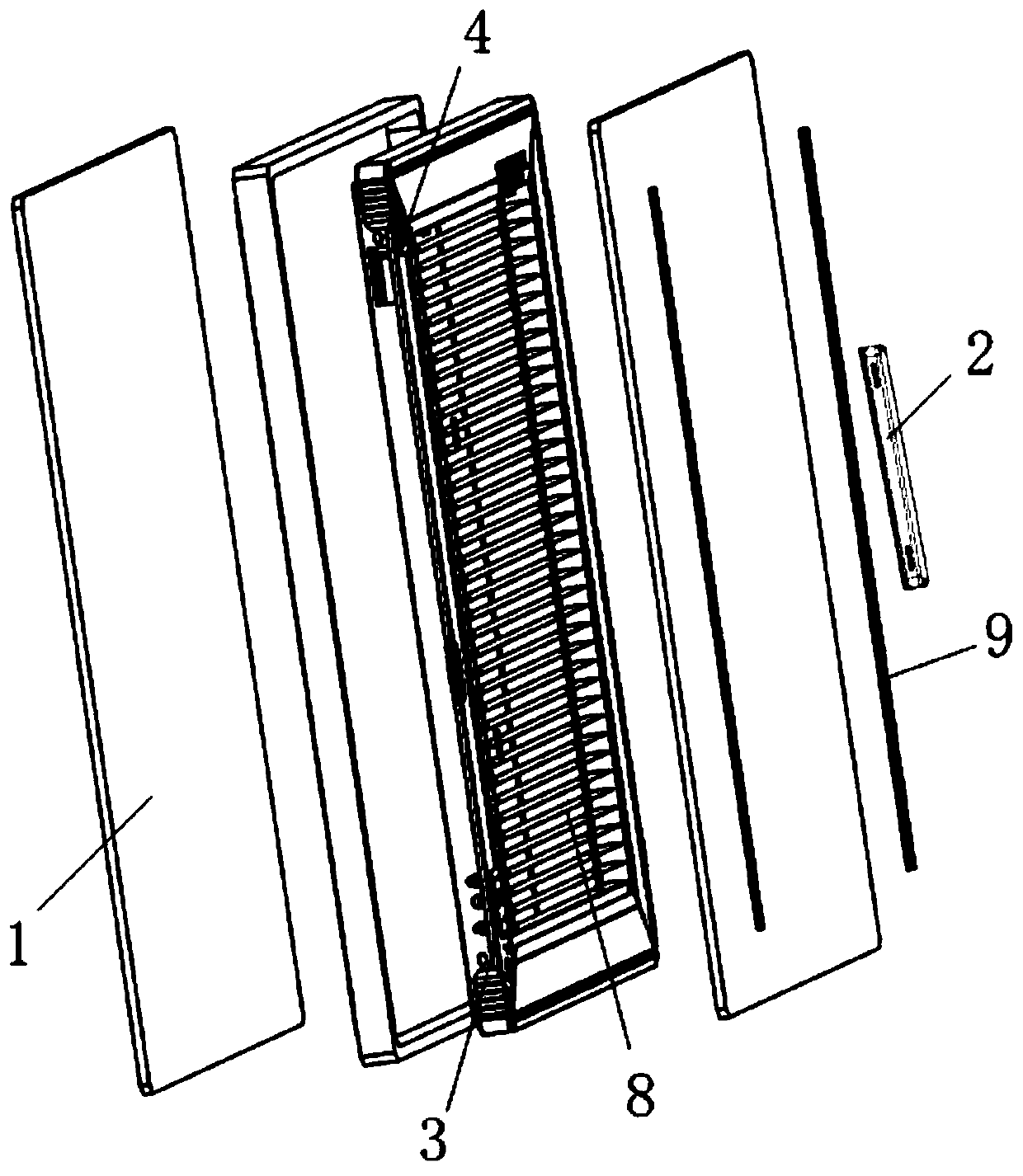 Sun-shading system and transportation method and mounting method thereof