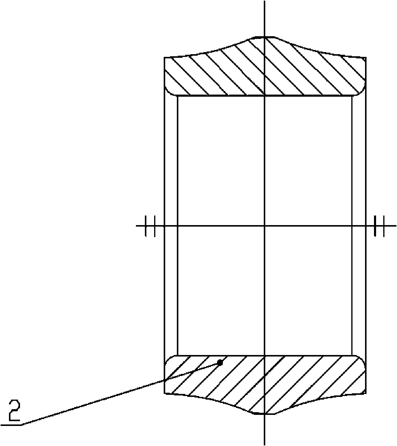 Oversize self-aligning roller bearing