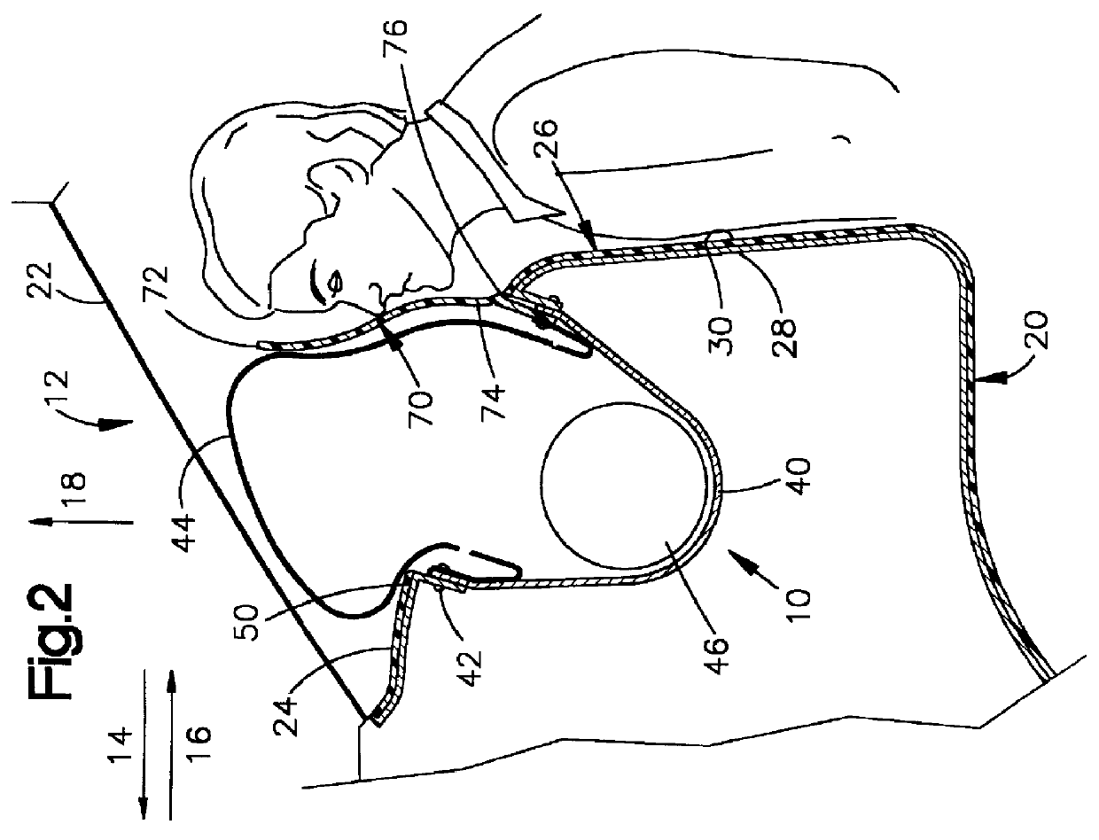 Deployment door for air bag module