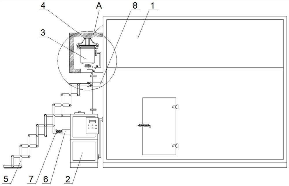 A cold storage system with natural cooling function