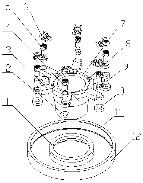 Communication cable connection device