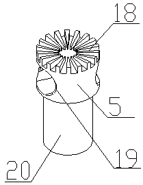 Communication cable connection device