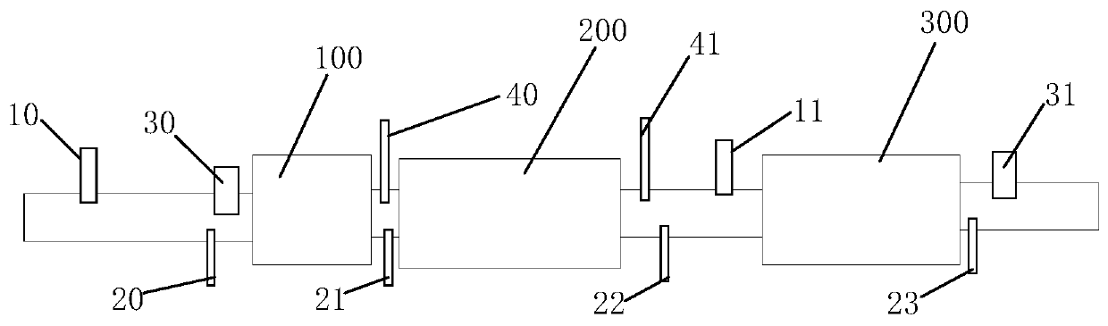 Exhaust gas treatment device, control method and control device thereof and storage medium