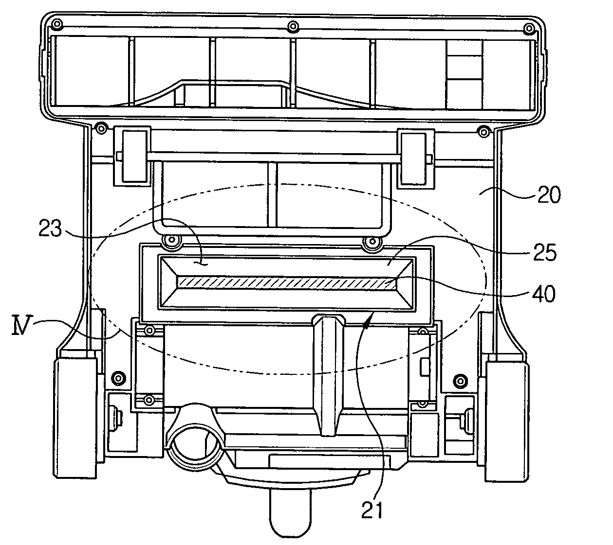 Suction brush having UV sterilizing lamp for vacuum cleaner and a method for manufacturing the same