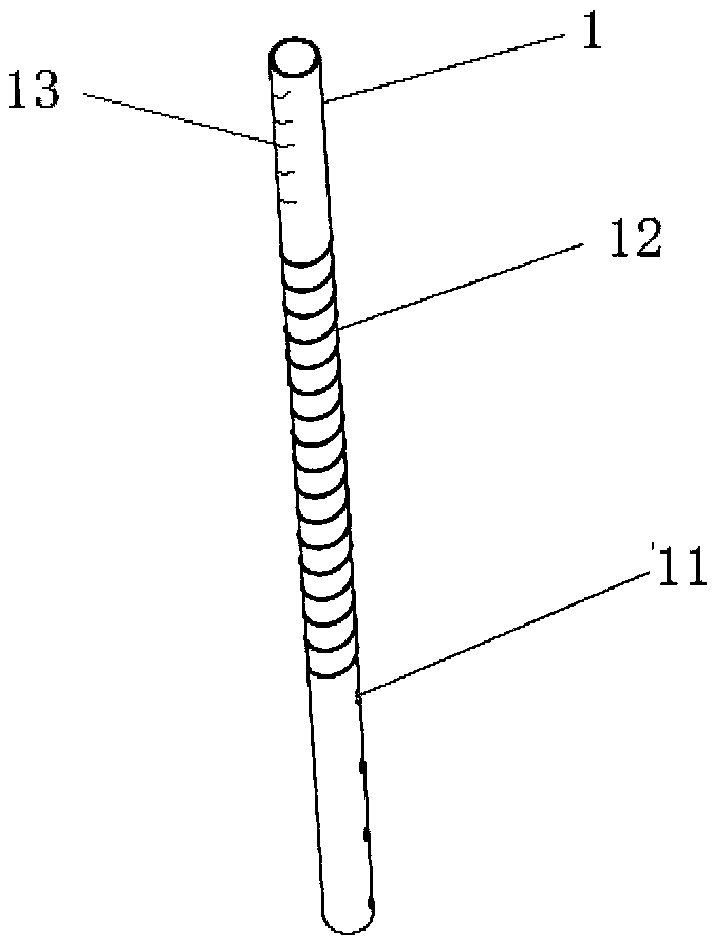 Oriented fixed-layer slurry-injecting sleeve valve tube and slurry-injecting method