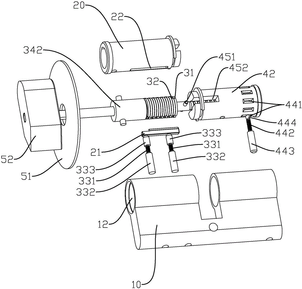 Novel mechanical coded lock