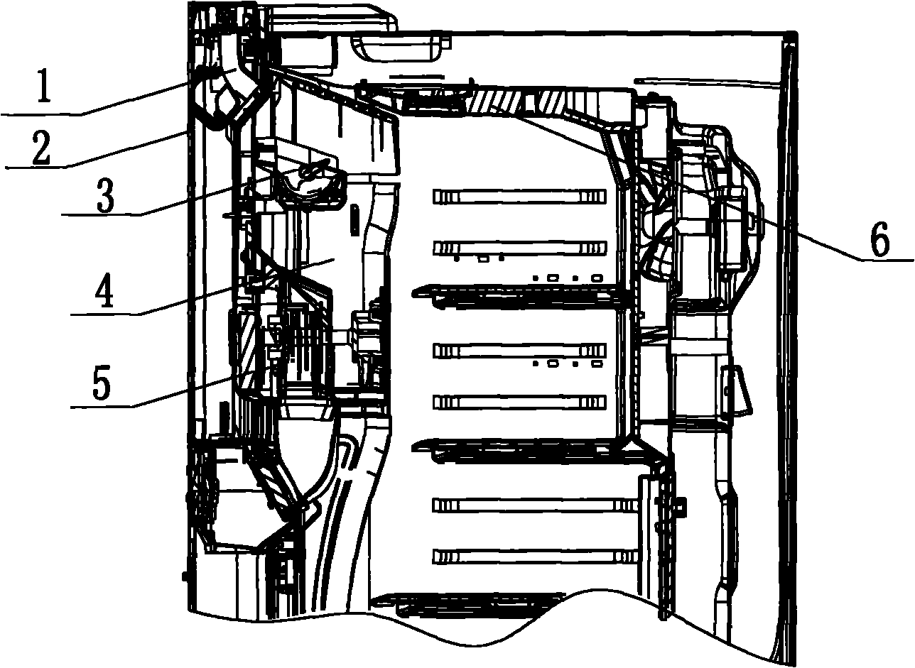 Ice making system of refrigerator