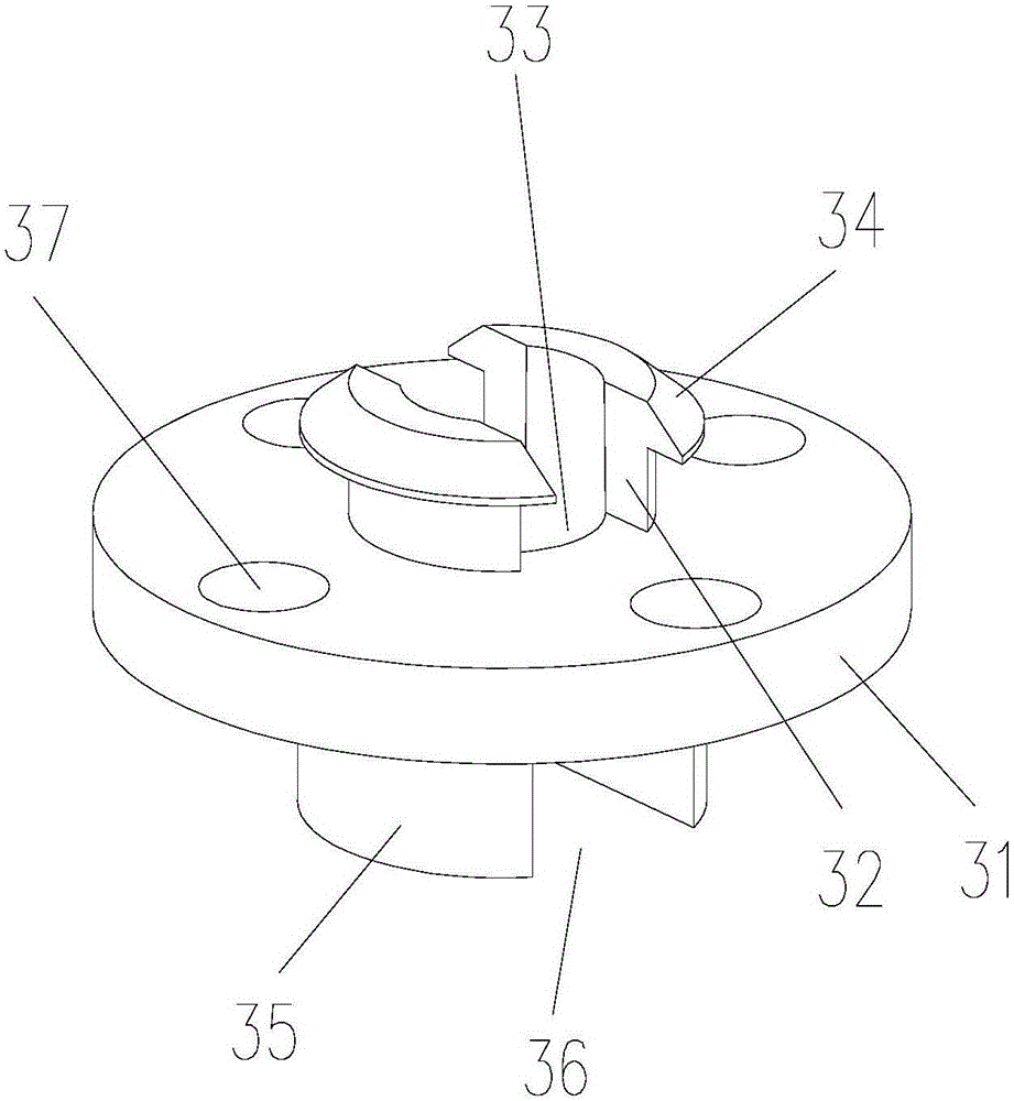 Bottle frame with rotating barrier rack