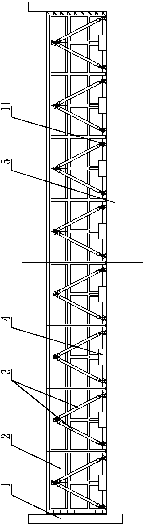 Water retaining device