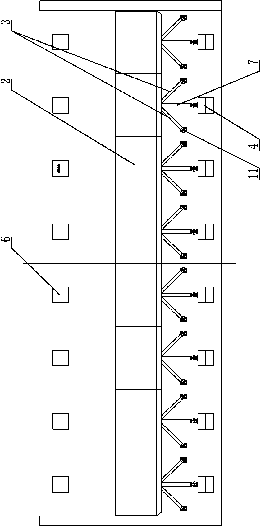 Water retaining device