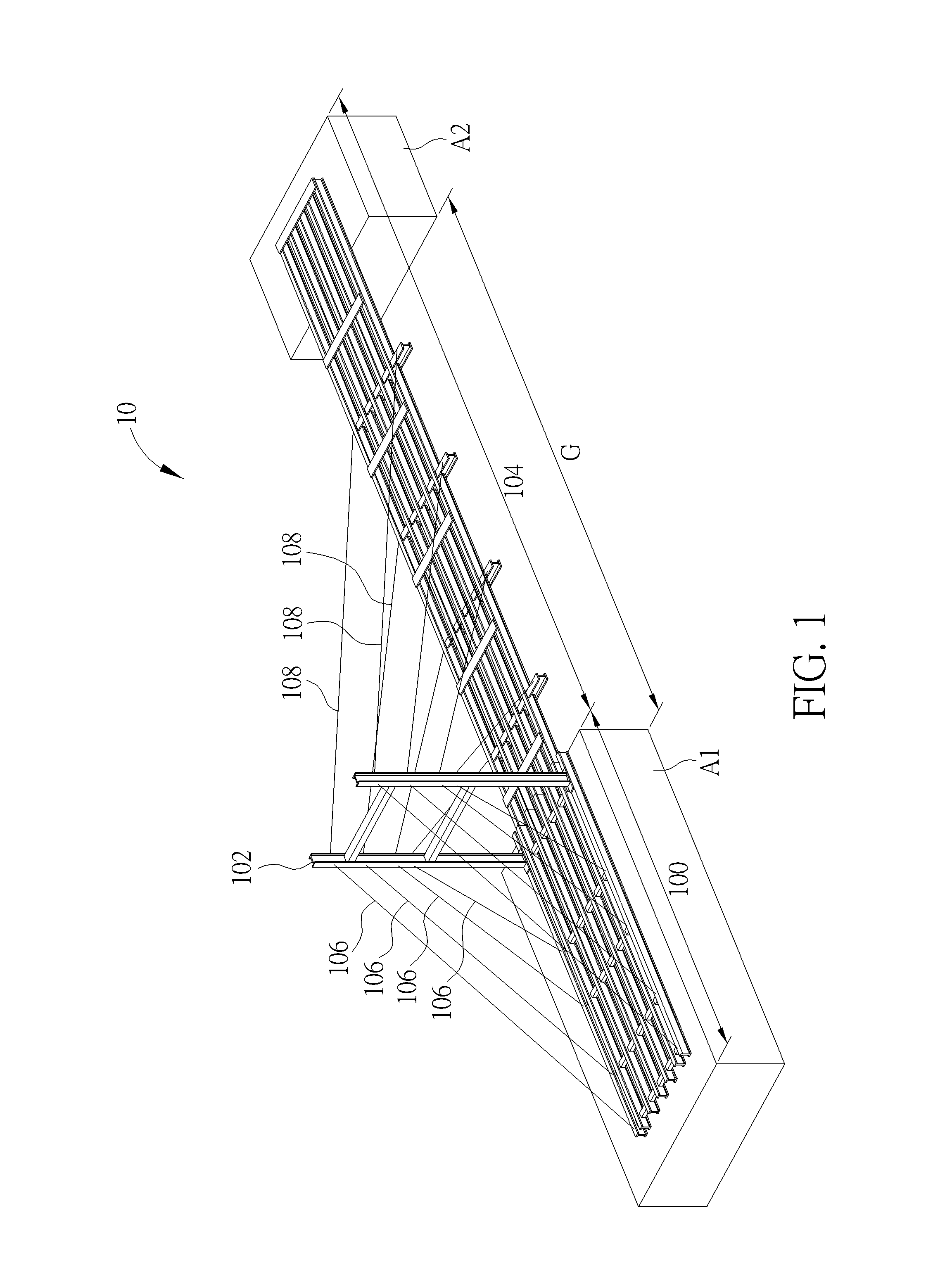 Light-Weight Temporary Bridge System and Building Method thereof