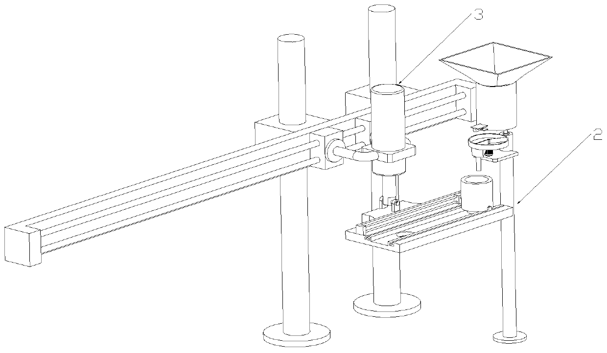 A quantitative packaging device for wolfberry and its application method