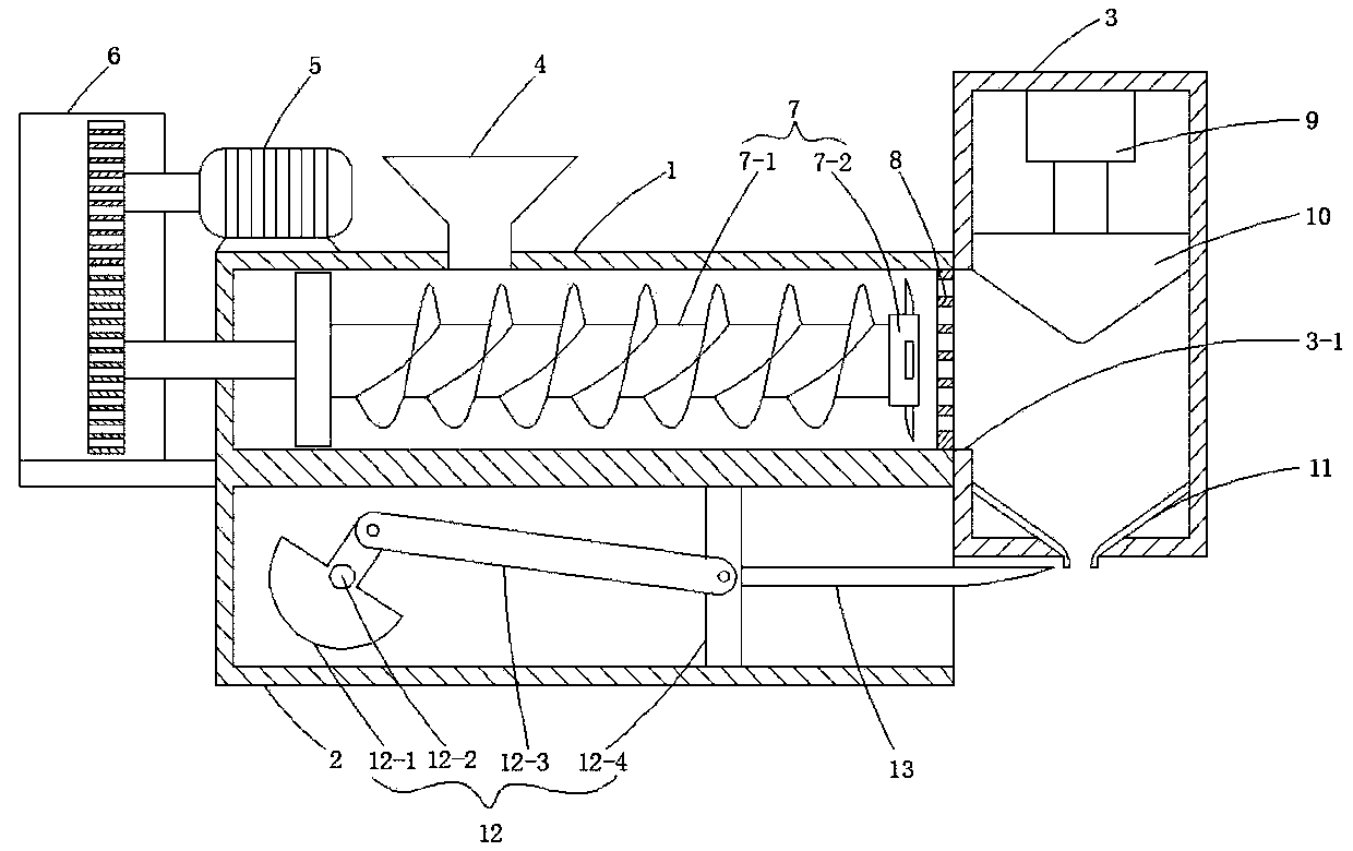 Automatic meat ball processing machine