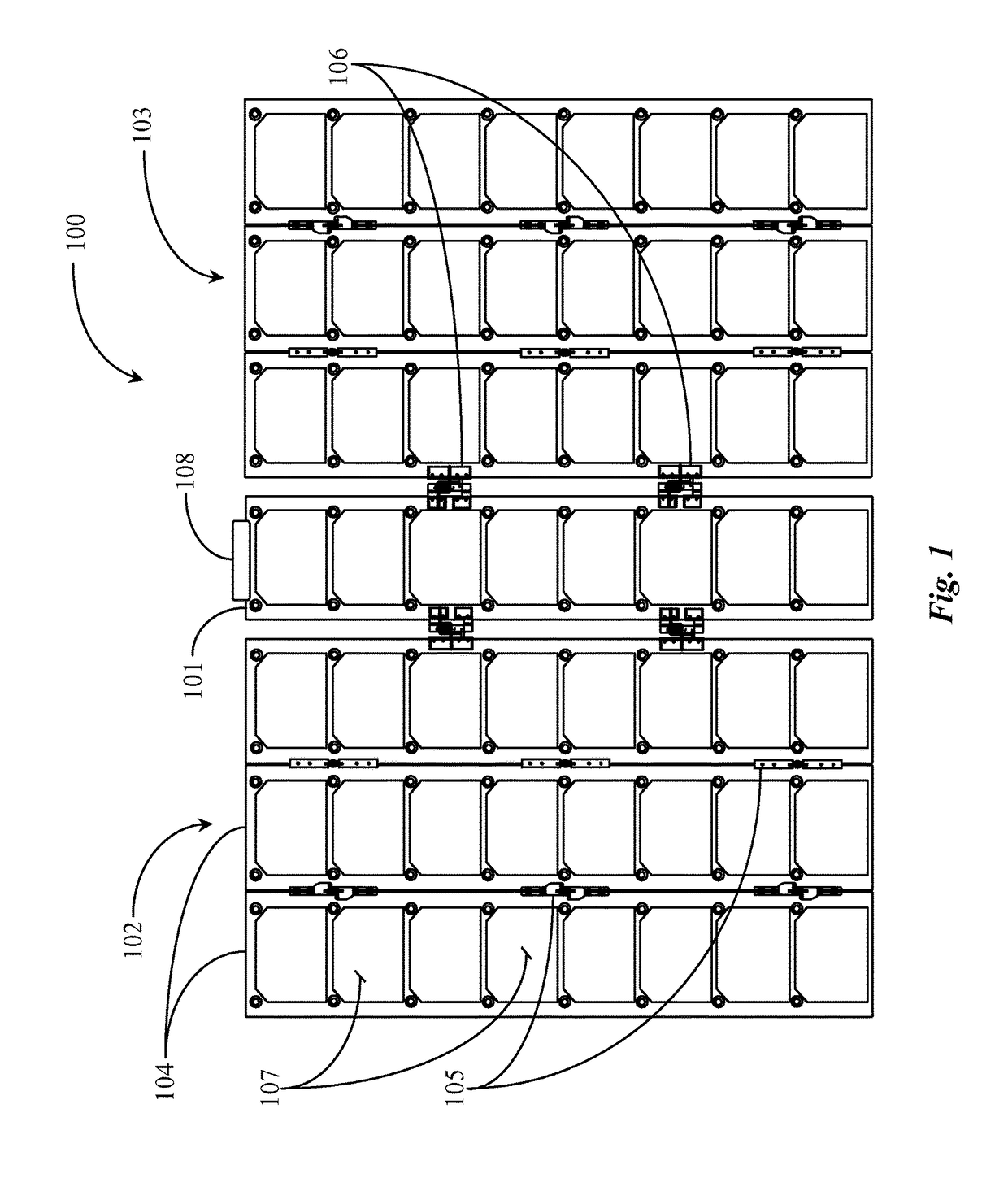 Solar panel array