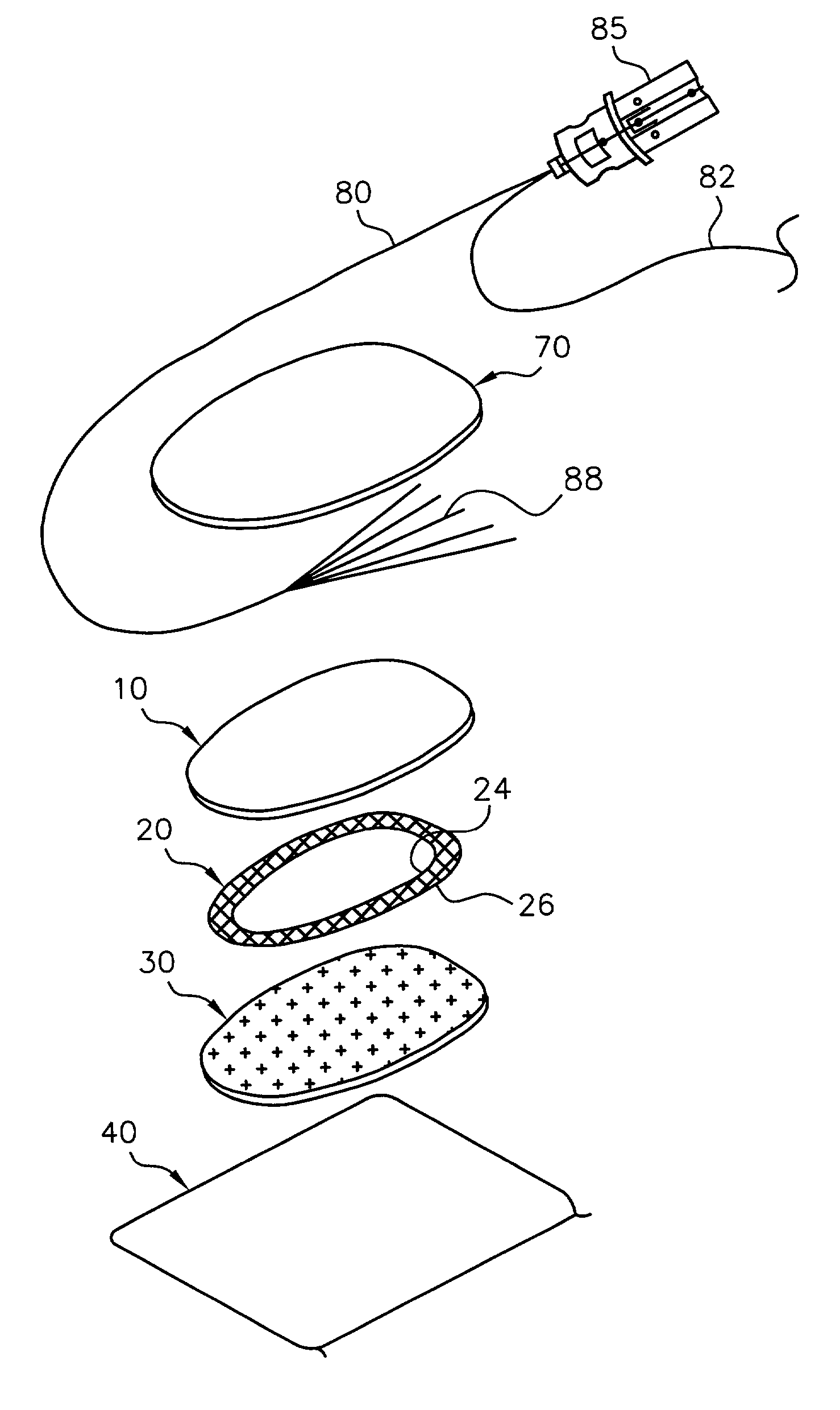 High-energy disposable medical stimulation electrode