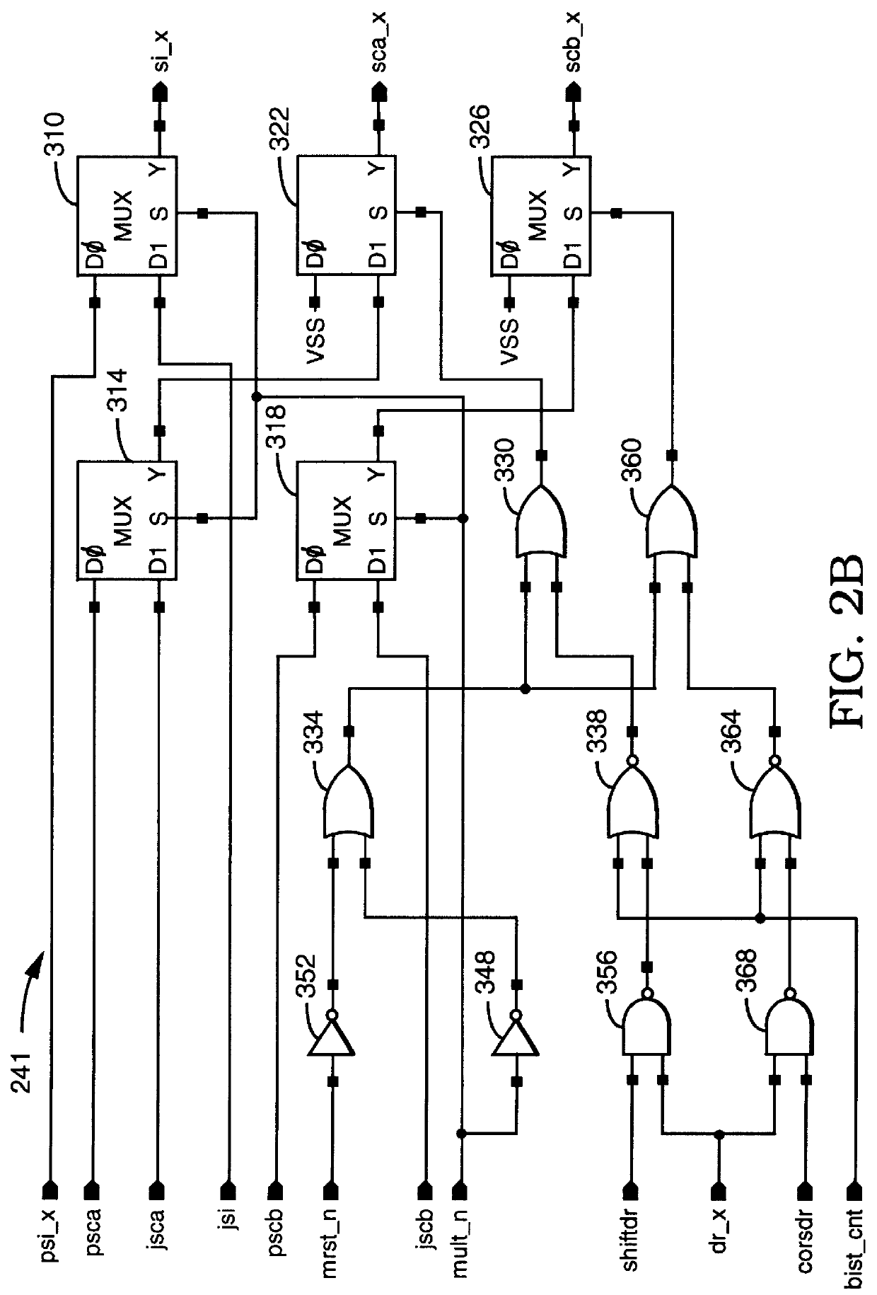 Adaptable scan chains for debugging and manufacturing test purposes