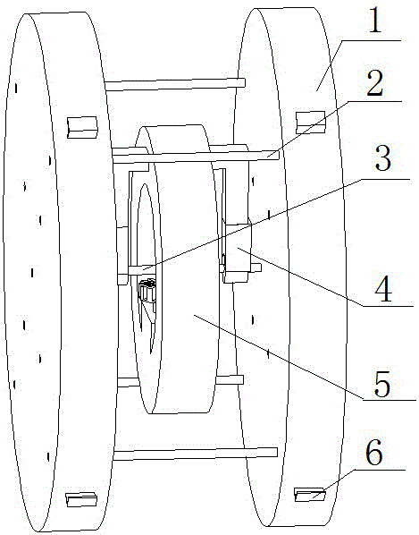 Power tower automatic circular climbing device