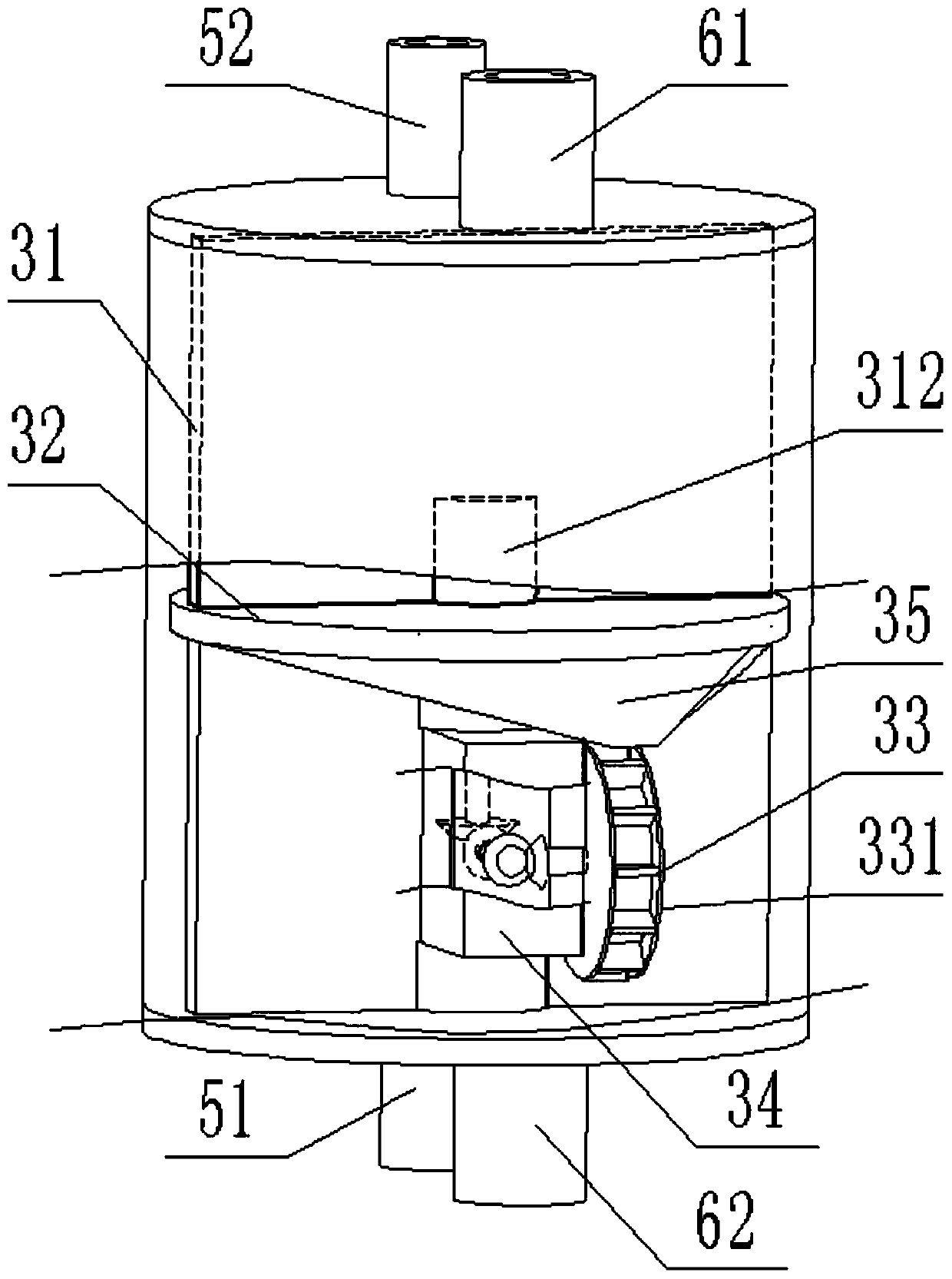 Distillate spirit canning and filtering equipment