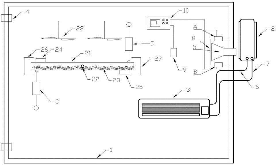 Heat pump type heat recovery pistachio nut turning and drying device