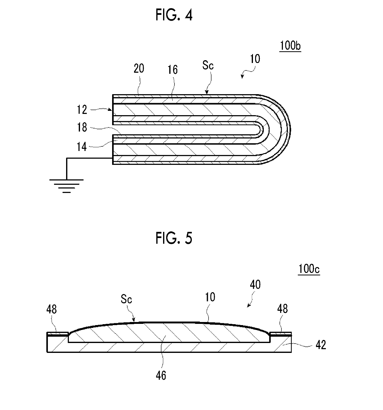 Pickup sensor and biological sensor