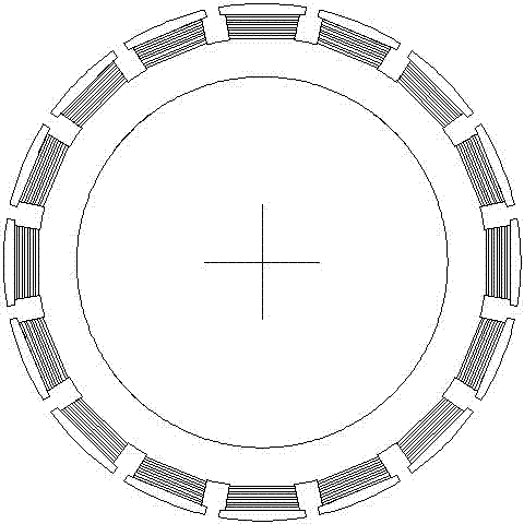 Motor inner stator with adjustable outer diameter and manufacture method of motor inner stator