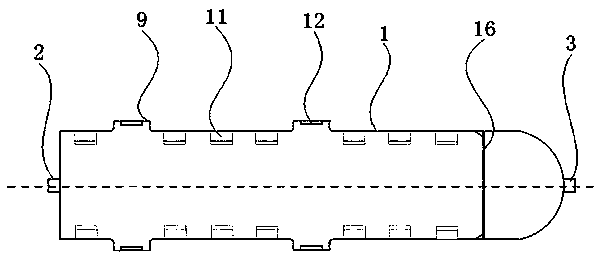 Autogenous grinding type roller replacement reactor and re-dissolution-resisting multi-energy cascade purge technology