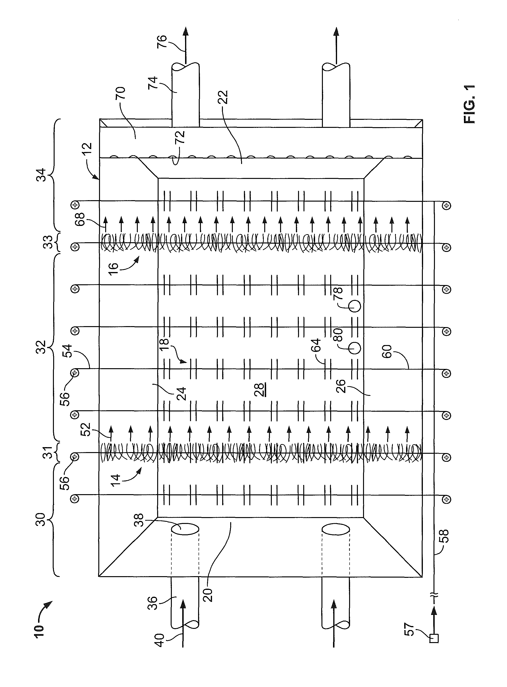 Decanted bio-balanced reactor and method