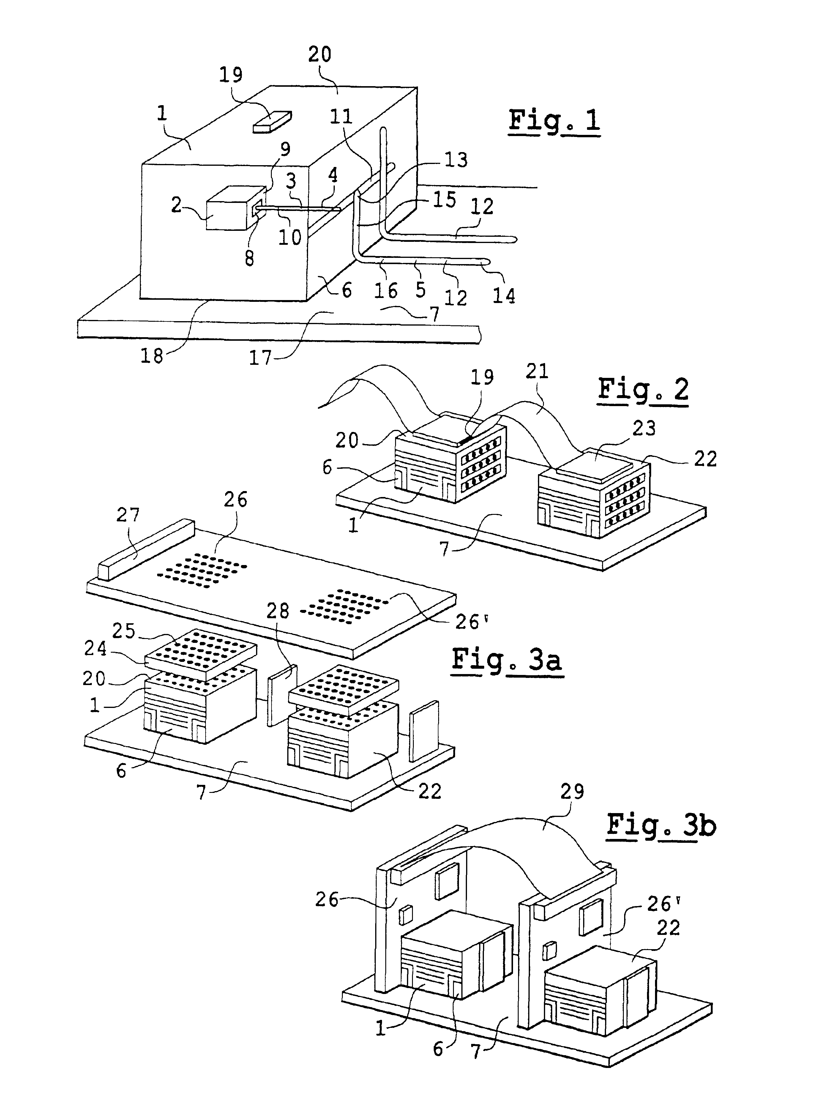 Electronic assembly having high interconnection density