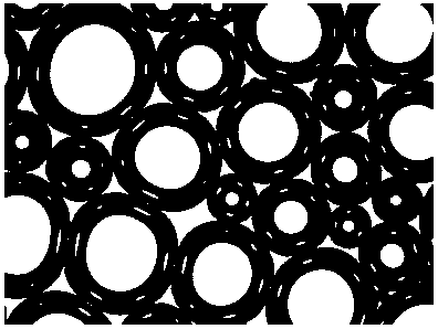 Three-phase foam complex oil flooding system and application thereof