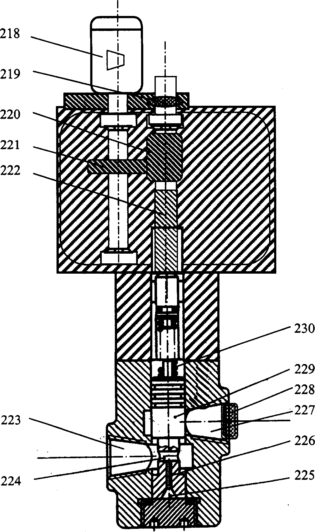 Automatic cooking machine and cooking gas regulating system