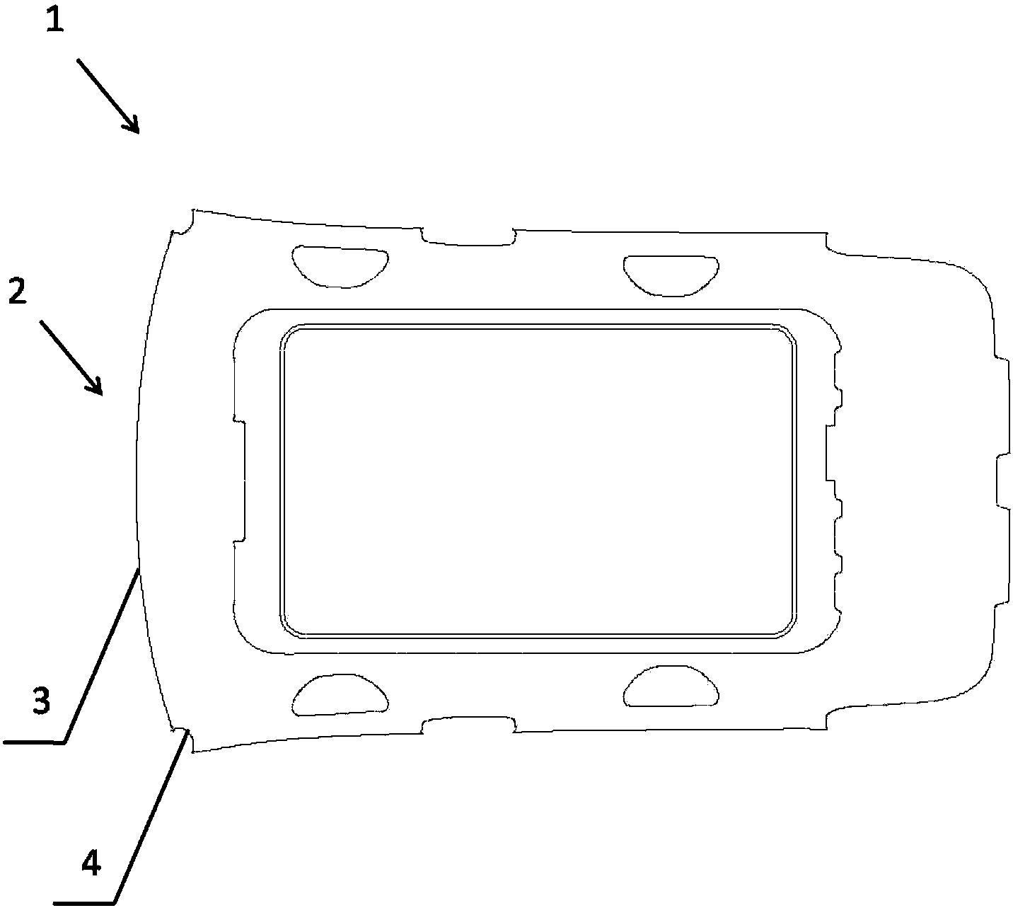 Turning device and edge covering equipment