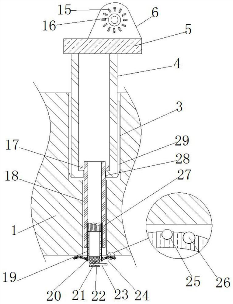 A safety protection device for elevator shafts used in building construction