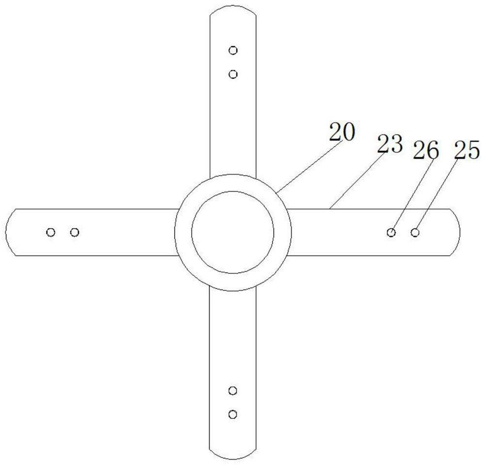 A safety protection device for elevator shafts used in building construction