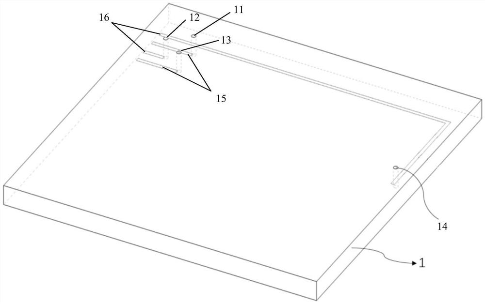 Micro capillary electrophoresis chip and preparation method thereof