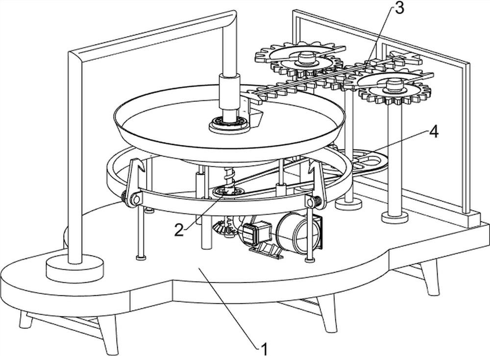 A device for polishing the inner wall of a steaming rack